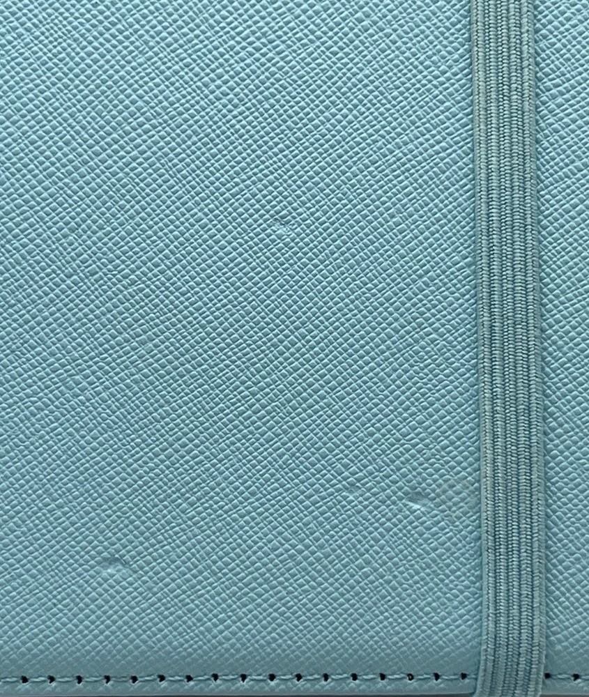 Tiffany Blue Martha Stewart Disc Notebook - Stack On 9 inches