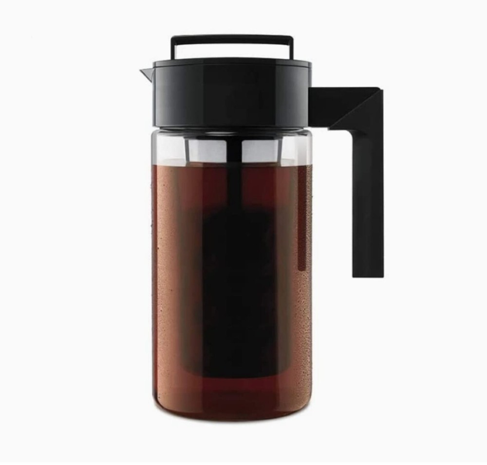 Takeya 1 Quart Deluxe Cold Brew Coffee Maker Black New No Box