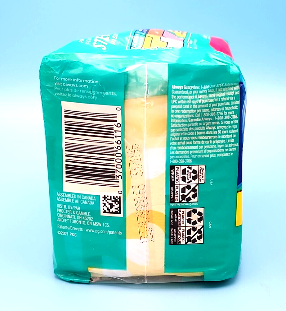 Pads Regular Ultra Thin 2x Always 22 Each