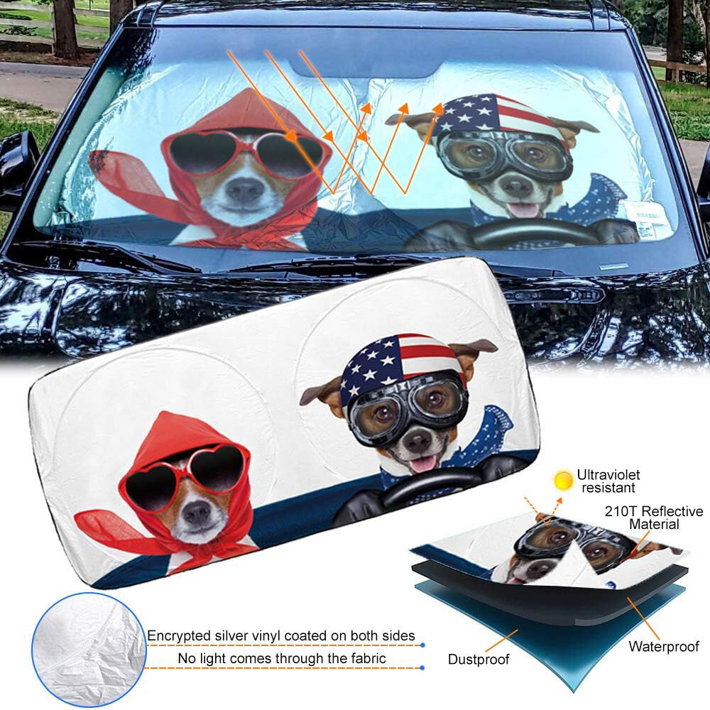 Foldable Car Windshield Sun Shade Front Window Cover Visor UV Block Protector