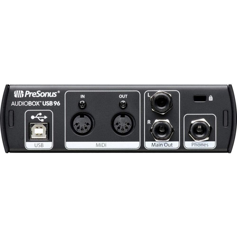 PreSonus AudioBox 96 Studio Bundle – Interface, Mic, Headphones & DAW