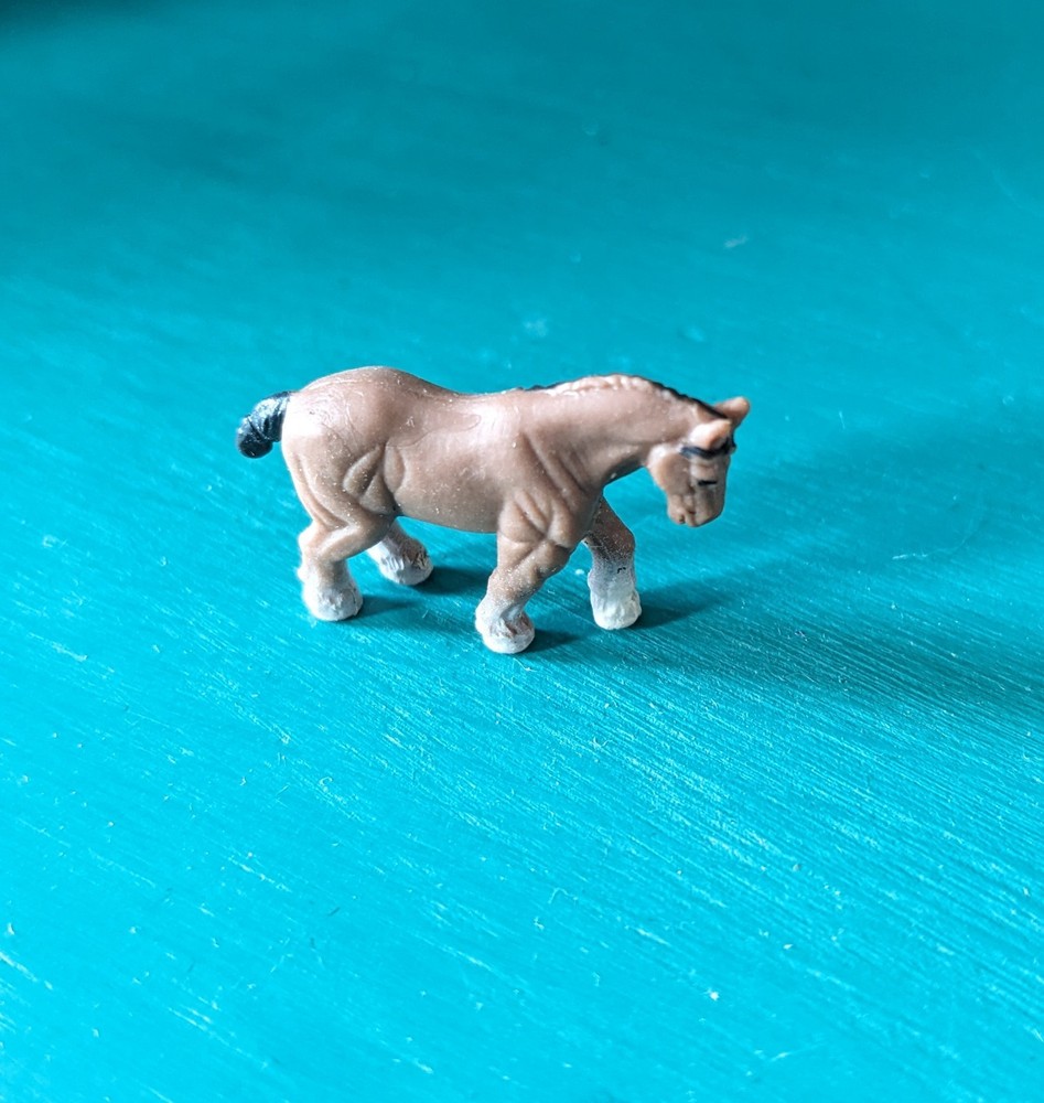 Miniature rubber horse