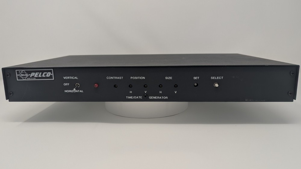 Pelco TDG200DT - Time/Date Generator - UNTESTED