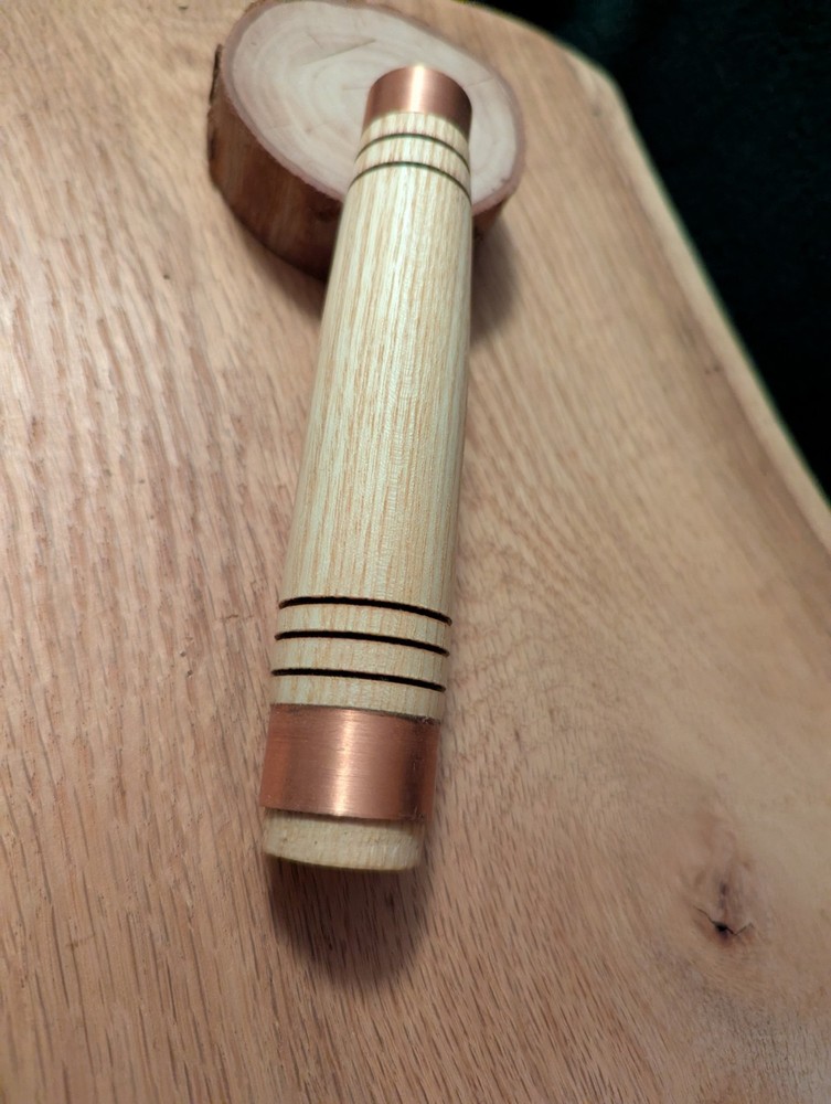Ash 6" Timber Framing Chisel Handle for Tang Chisel - by J. Vincent