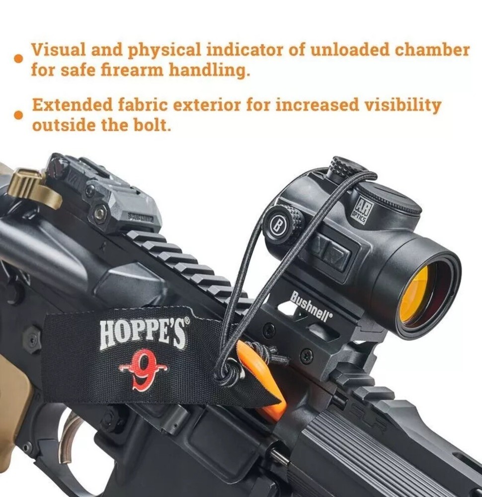 Hoppe's Empty Chamber Safety Flags Model: HCF5 - 5 Pack