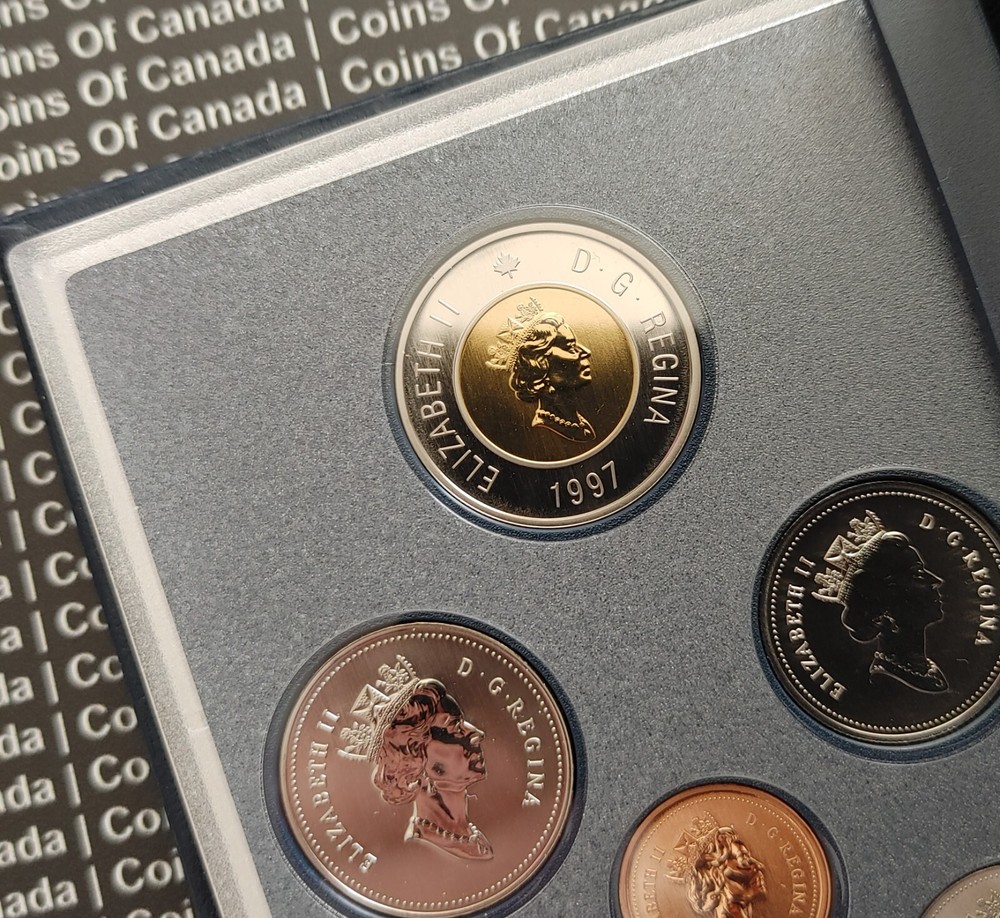1997 Canada Specimen Set Special Edition - Flying Loon 1987-1997 #coinsofcanada