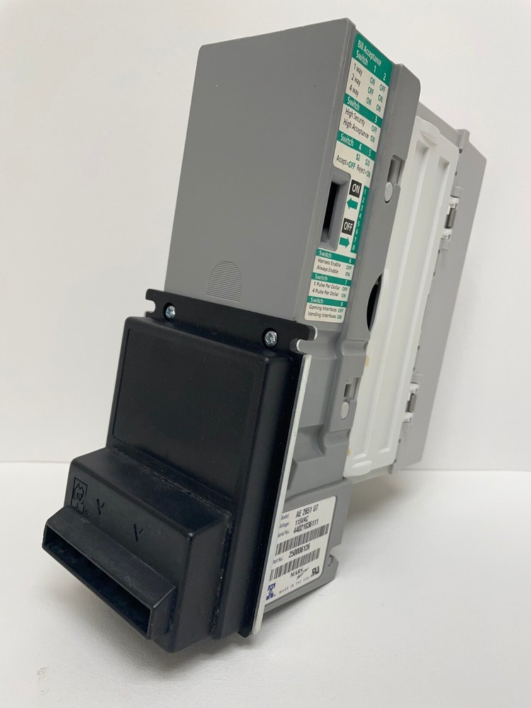 MEI AE 2651 U7   bill acceptor, validator $1 - $20s  *COMPLETELY REBUILT*