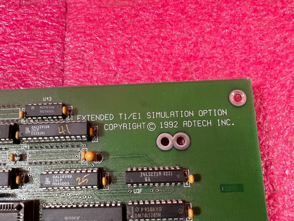 ADTECH SX/12 DATA LINK SIMULATOR Board 7077-15-02NC