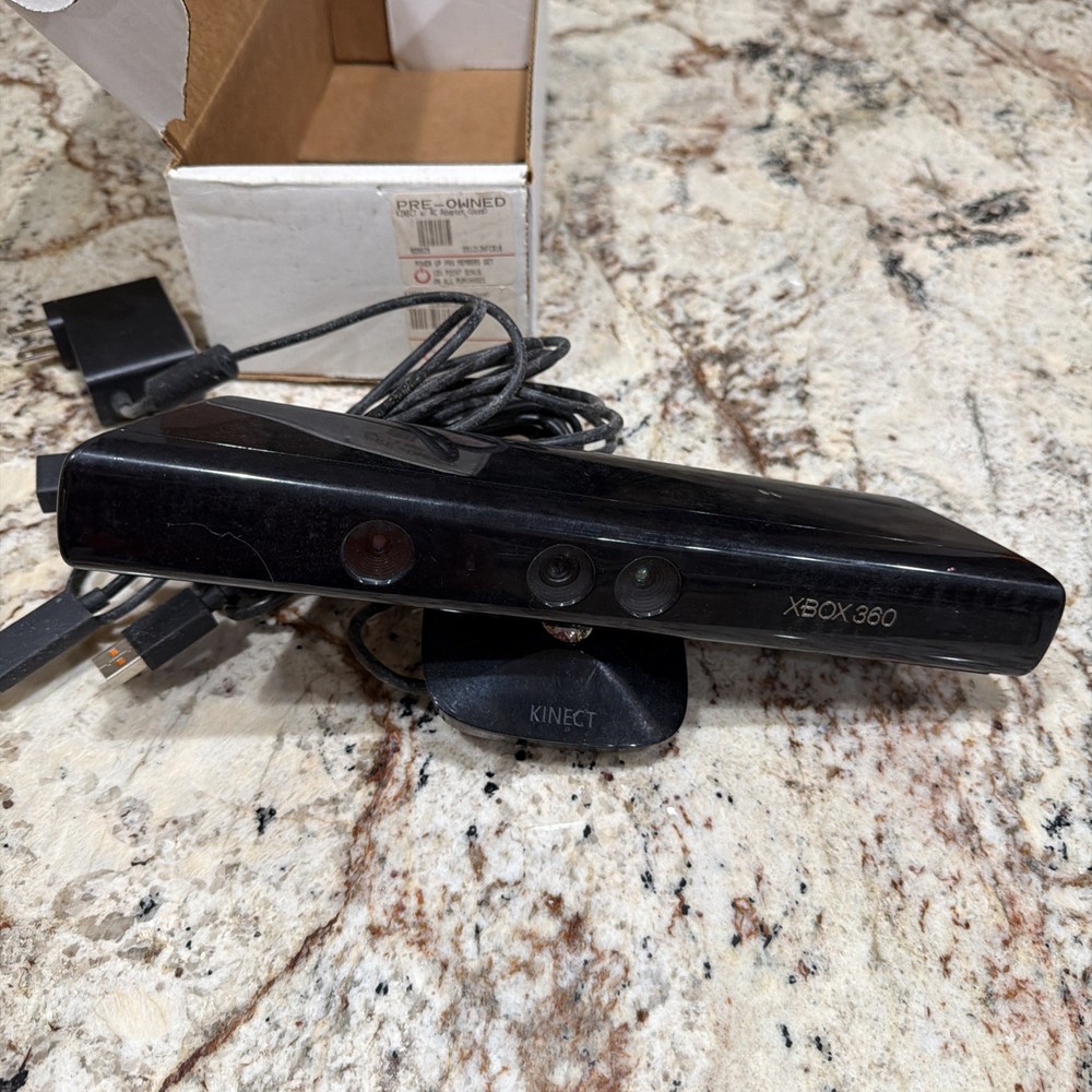 Microsoft Xbox 360 Kinect Sensor Bar Model 1414 Motion Camera Genuine OEM Used