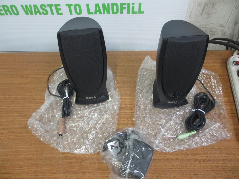 Dell Computer Multimedia Speakers 0F6306 (Pair) w/ AC Adapter