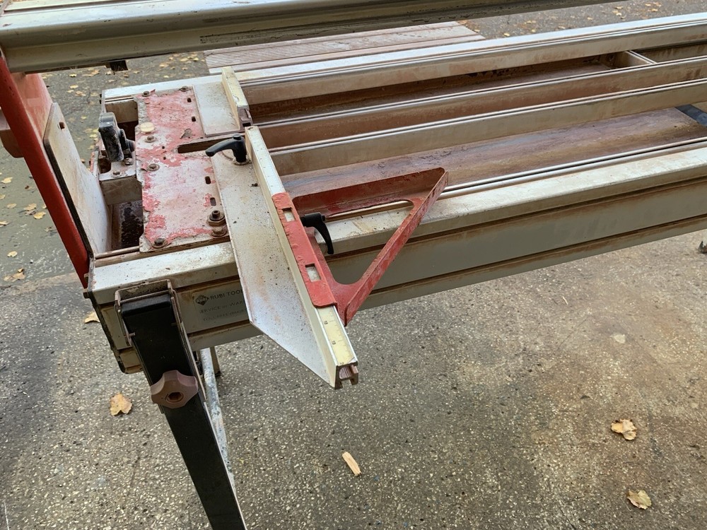 Tile and Stone Wet Saw, 52” Cutting Length