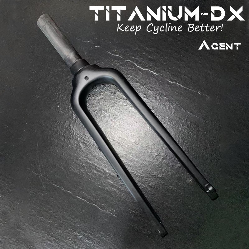 Titanium-DX Carbon fork for Brompton G line 290g