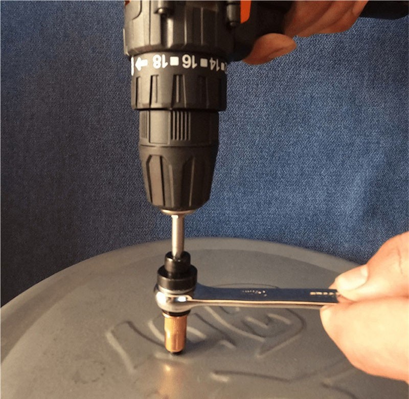 5Pcs Manual Rivet Nut Tool Adapter Carbon Steel Flat Head Threaded Insert Nuts