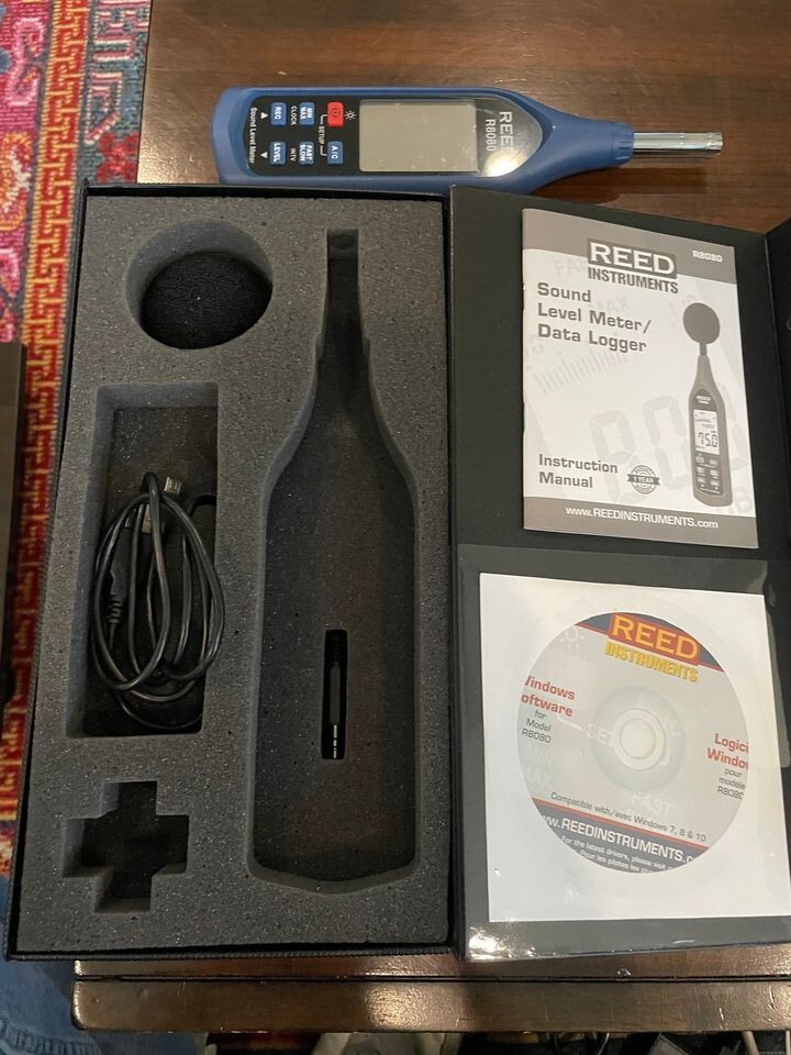 Reed R8080 Sound Level Meter