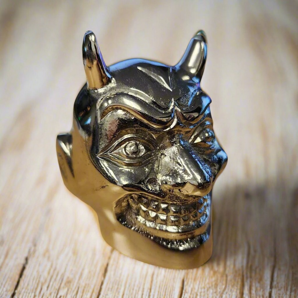 Devil Gear Shift Chrome Plated Aluminum Knob (3" x 3" x 2.5")