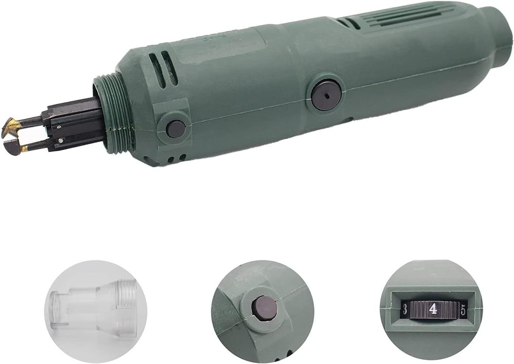 110V Handheld Magnet Wire Stripping Machine - Wire Stripper Cutter Hand Scraper