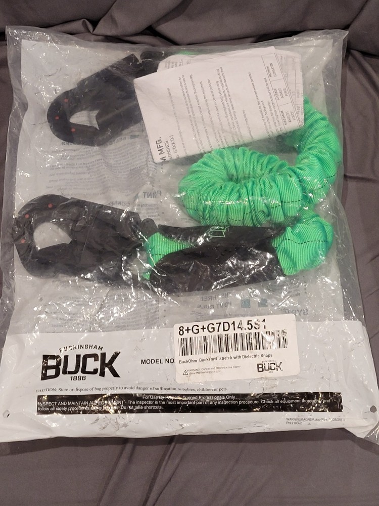 Buckohm Backyard Stretch With Loop And Dielectric Snap