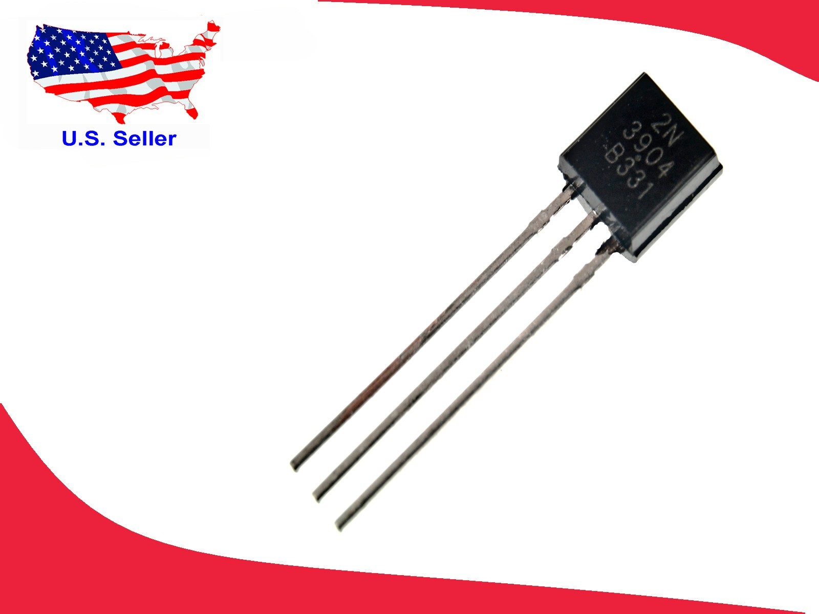 " 2N3904 (10 pcs) General Purpose TO-92 NPN Transistor - Free & Fast shipping