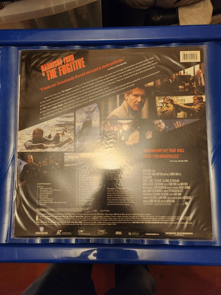 The Fugitive Laserdisc