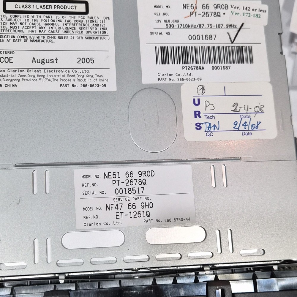 Mazda Miata 6 Disc CD Changer