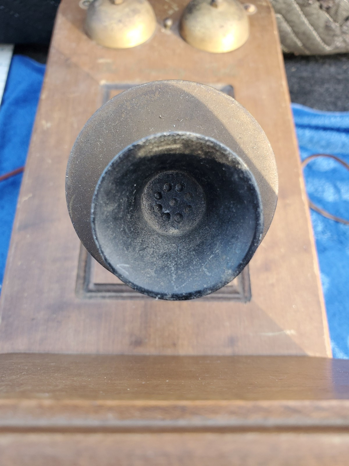 Antique Tube Radio Receiver Wall Telephone The Country Belle By Guild