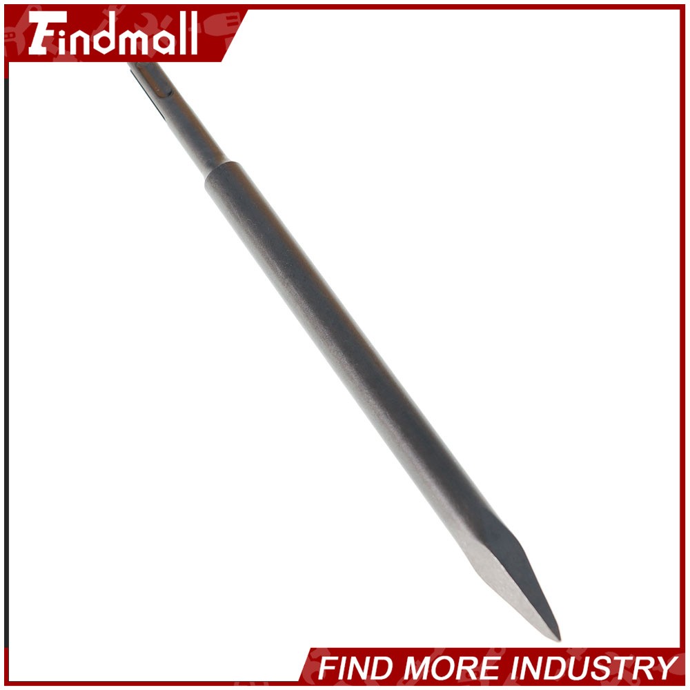 Findmall 6Pcs Concrete Drill Bit Set Rotary Hammer Bits Chisel With Point Chisel
