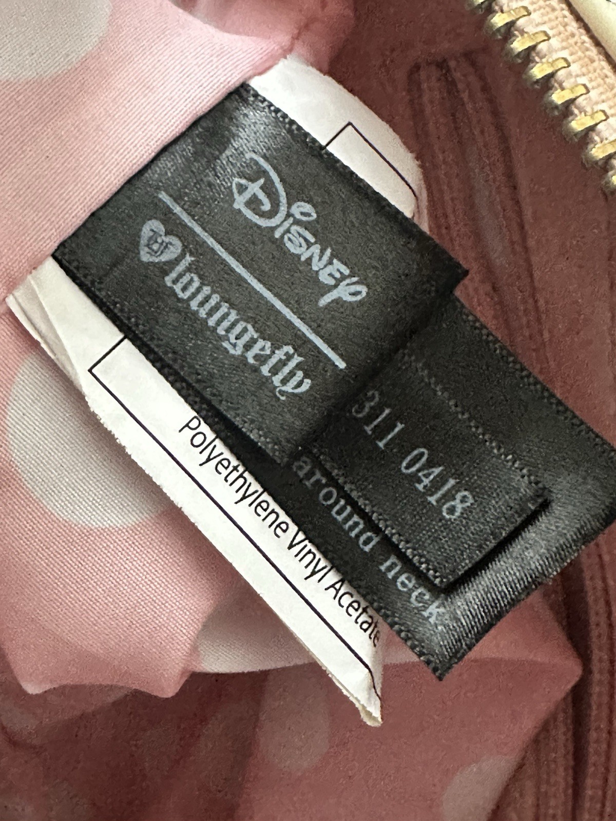 Loungefly Disney Minnie Mouse White Small Women’s Purse Duffle Bag