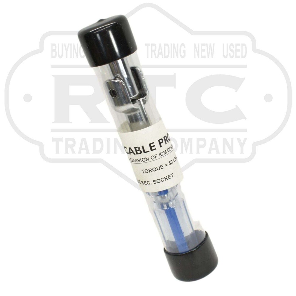 Cable Pro TRS716 Torque Socket 40 LBS Hand Tool Fiber Optic