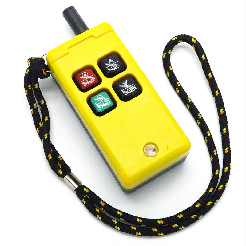 Industrial Remote Control Switch Crane Transmitter 4 Channels Built-in Contactor