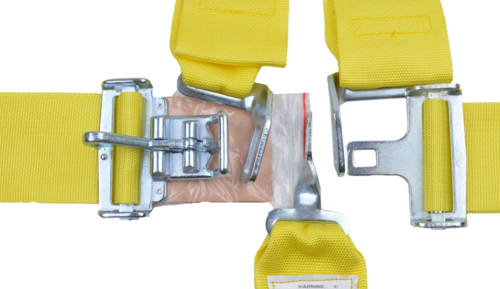 SFI 16.1 RACING HARNESS 5 POINT LATCH & LINK 3" SEAT BELT YELLOW OR ANY COLOR