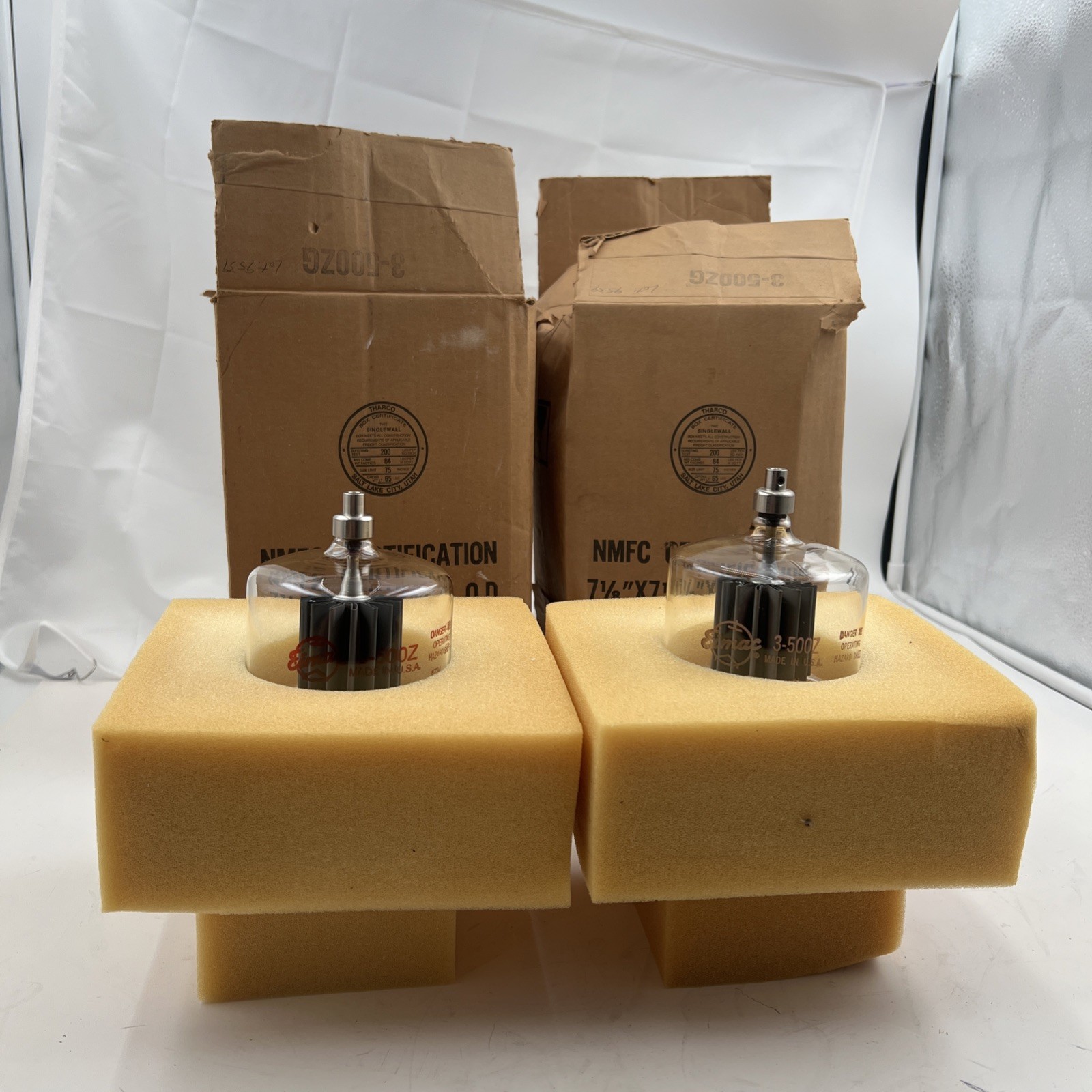 ⭐️lot Of 2 Vintage Eimac 3-500Z Electron Tube USA Made⭐️