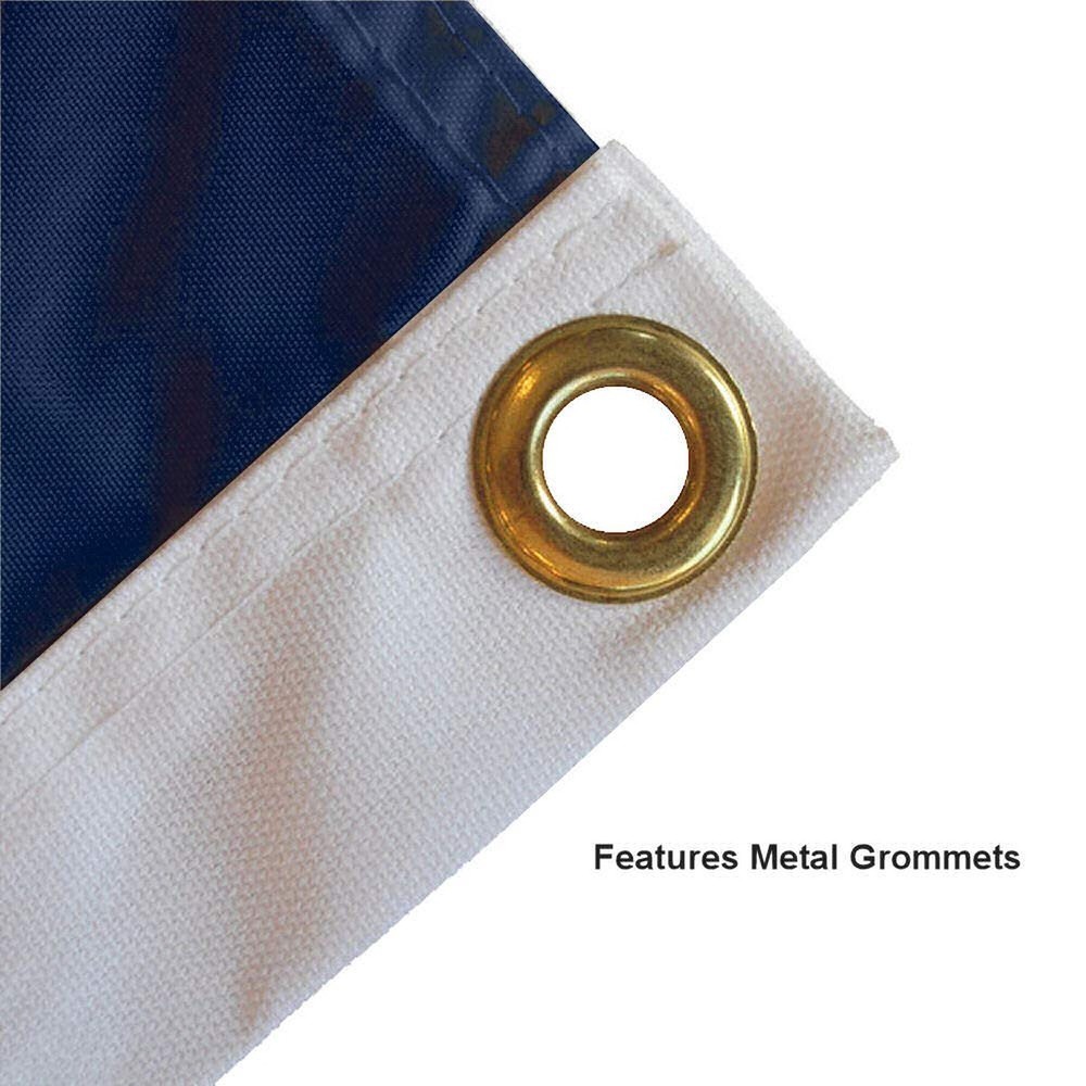 Dallas Silver Flag Pole and Bracket Kit