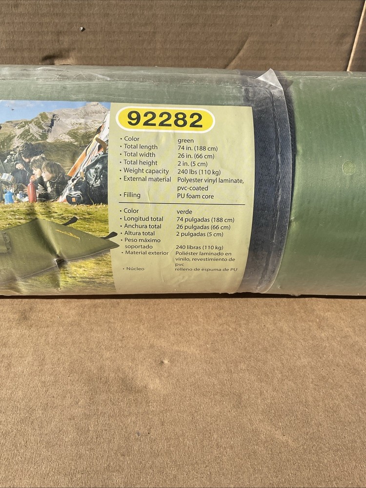 Adventuridge Self Inflating Sleeping Mat Green