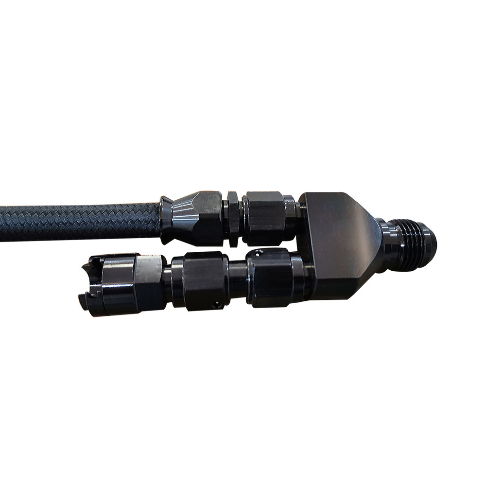 Flex Fuel Sensor Bypass Splitter Flexfuel -8AN In/out LS CTSV E85 (No Sensor) US