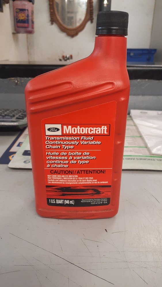 Genuine Ford Continuously  variable chain transmission fluid (XY7QCFT)