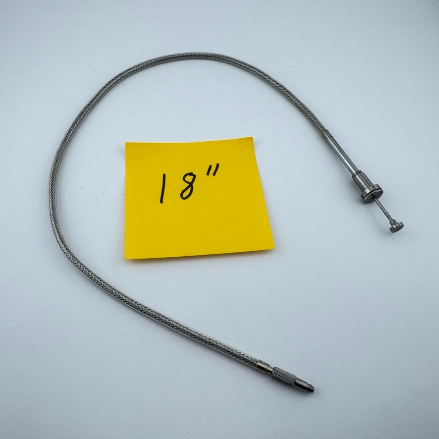 18” Vintage Camera Remote Shutter Release Trigger Cable Lockable Japan