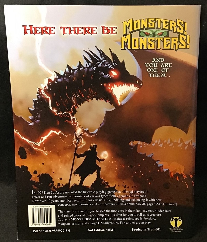 Monsters! Monsters! ~ RPG Rules ~ OEJ