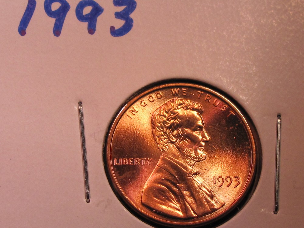 1993 P - Lincoln Memorial Cent