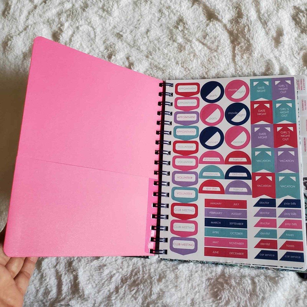 Vera Bradley 12 Months Non-Dated Planner