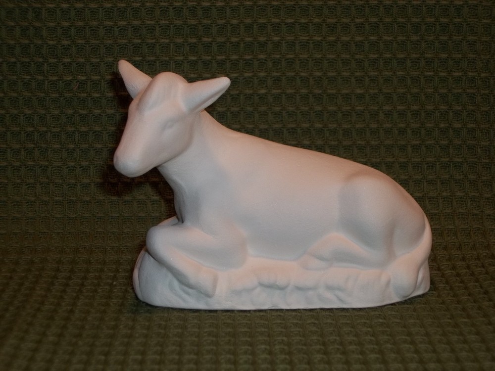Nativity Scene Donkey ~ Ceramic Bisque Ready to Paint