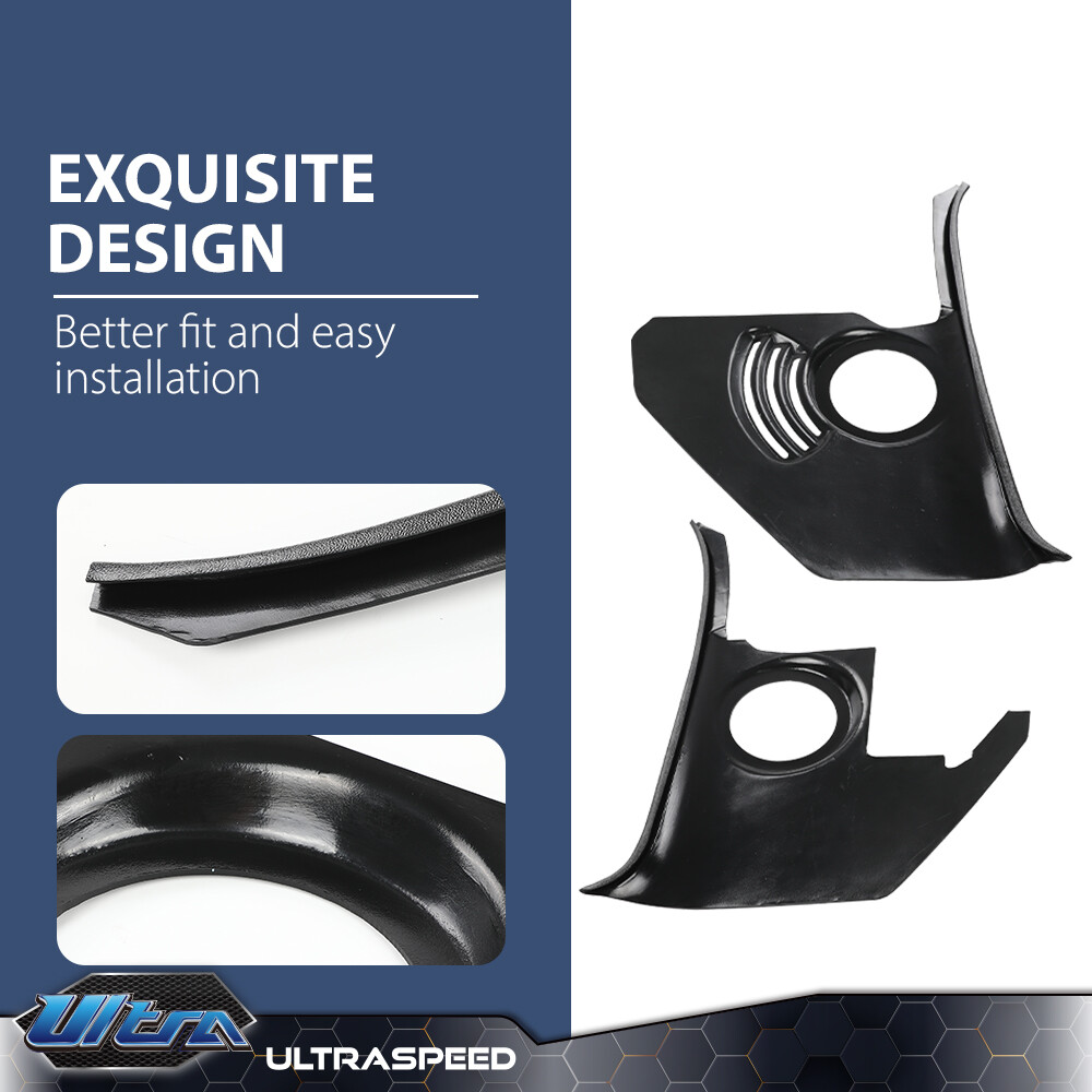 Pair Fit For 1964 Chevy Impala with AC Speaker Kick Panels without Speaker