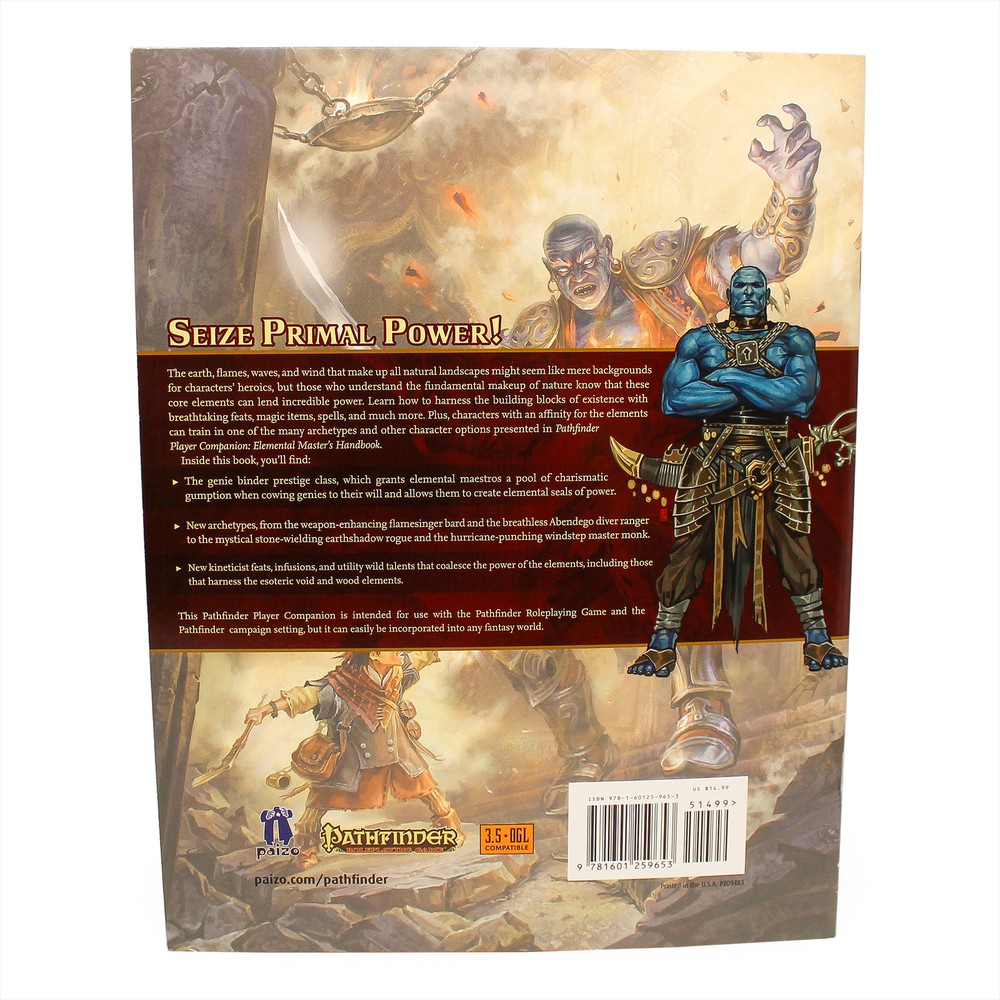 Pathfinder (RPG) Player Companion: Elemental Master's Handbook
