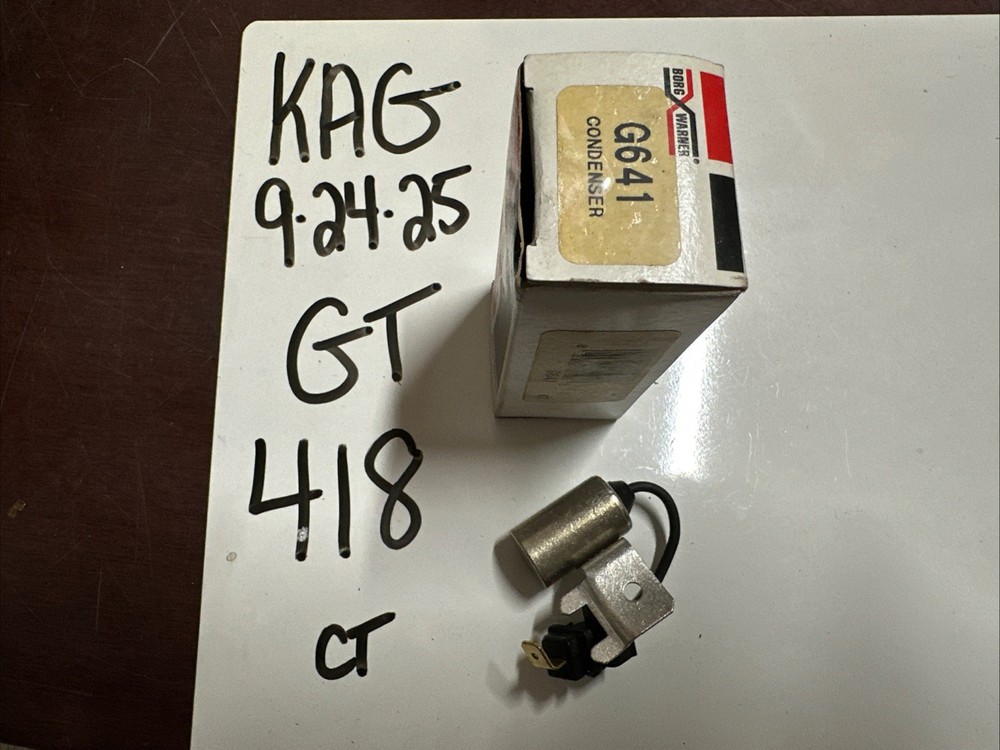 Borg Warner Condenser G-641