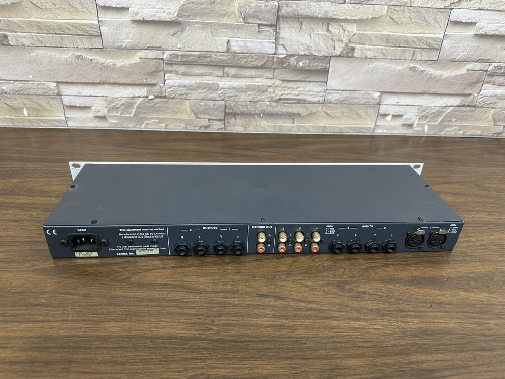 LA Audio SPX2 Stereo Source Selector