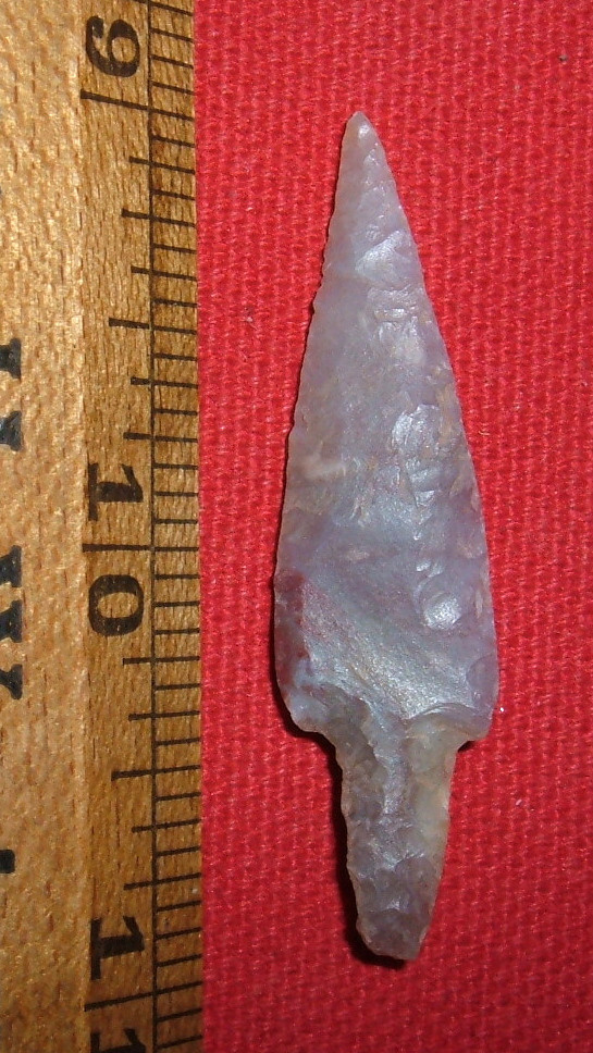 Select (2"-) Sahara Neolithic Stemmed Lance Form Point, Ancient African Artifact