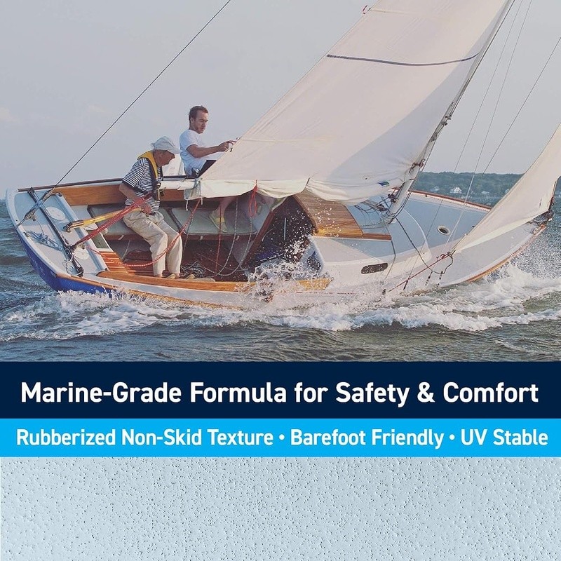 Non-Skid Deck Paint Polyurethane High Traction Surface Marine Floors Docks Steps