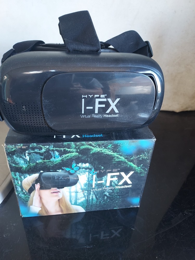 Hype I-FX Lightweight Virtual Reality Headset Black