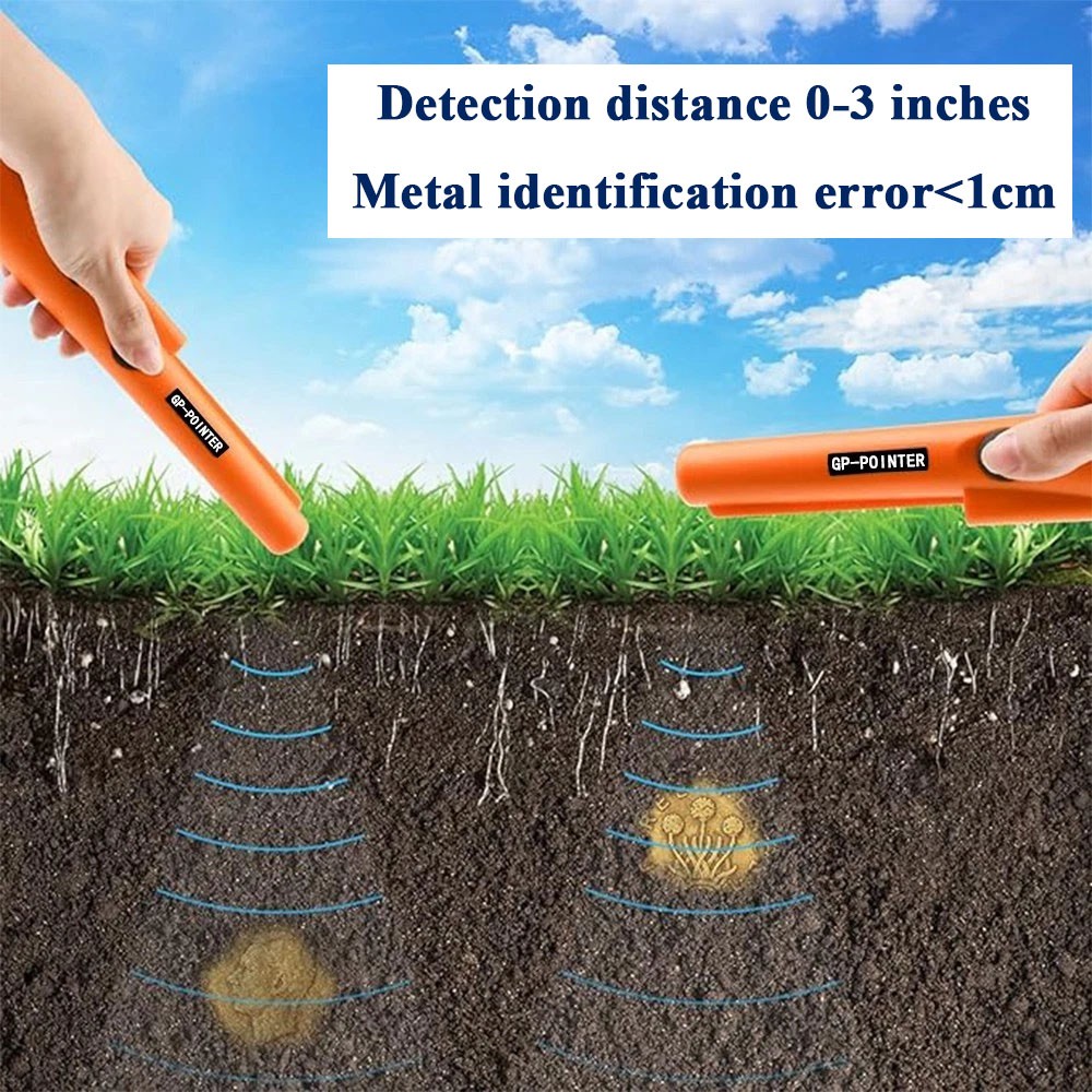 Metal Detector Probe Pinpointer Gold Digger Hunter Sensitive Tester Waterproof