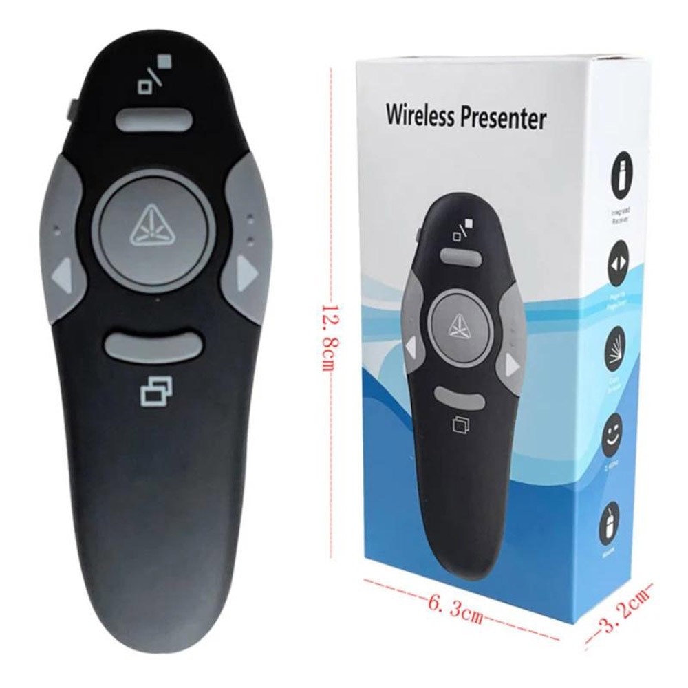 Power Point Presentation Laser Pointer Wireless USB PPT Presenter Remote Control