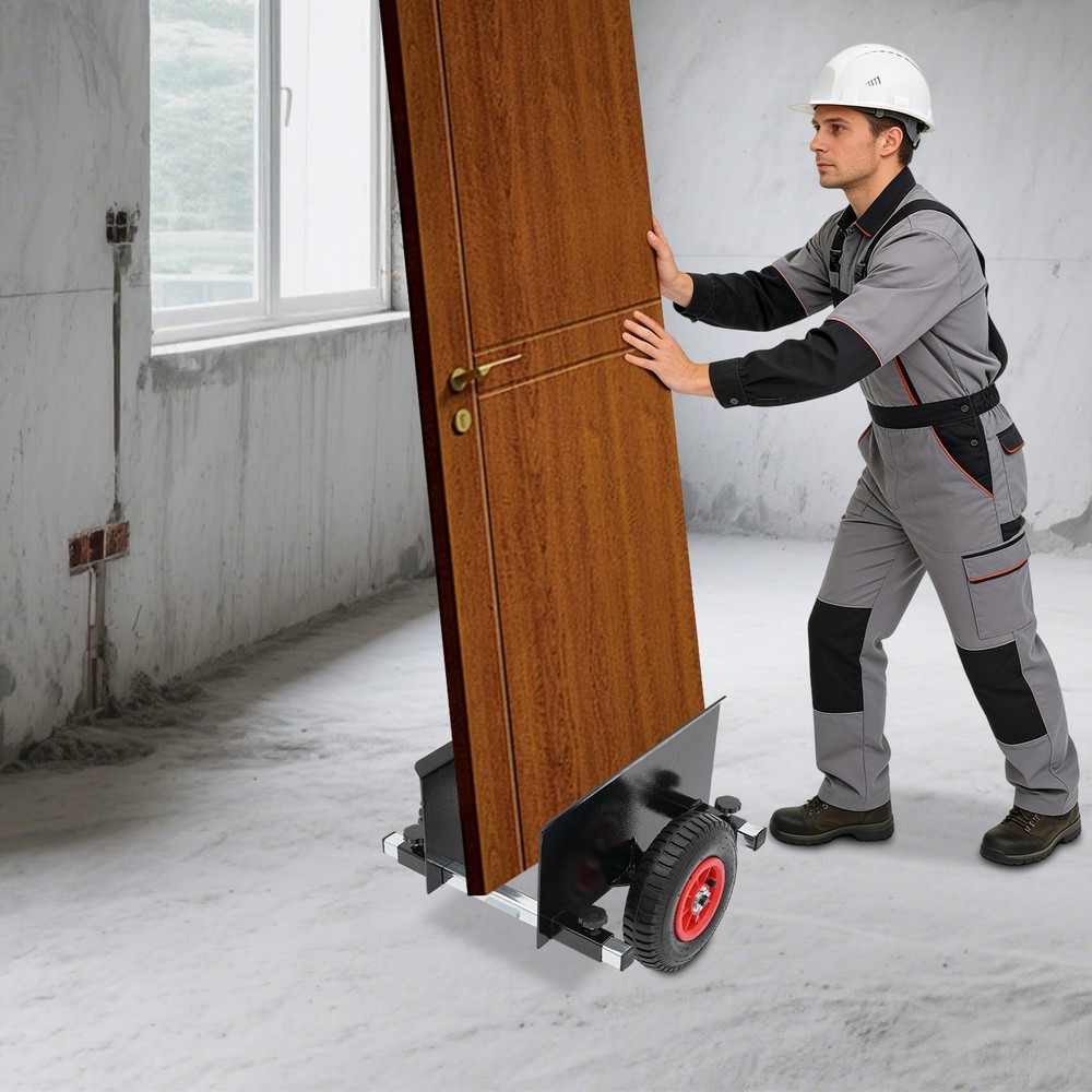 Heavy Duty Adjustable Panel Dolly Panel Dolly with 8" Pneumatic Wheels